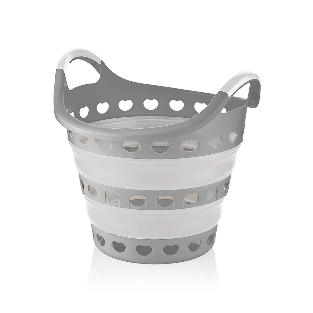 COLLAPSIBLE BASKET - GRAY