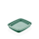 COLLAPSIBLE TUB WITH STOPPER - GREEN