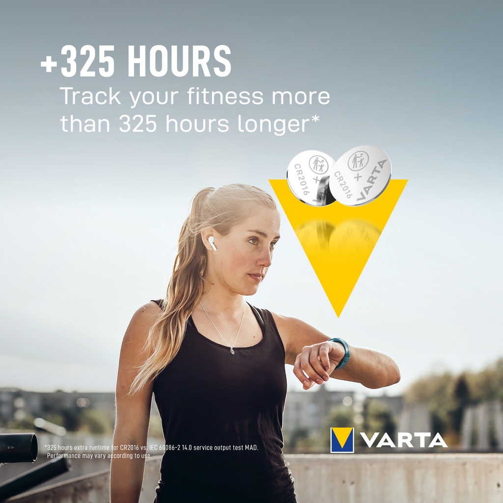 VARTA LITHIUM COIN CR2025 2 PCS