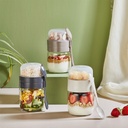 TASTIFY TO GO CONTAINER 425 ML + 200ML GLASS