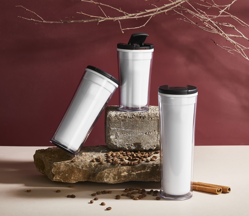 350 ML TRAVEL MUG - WHİTE