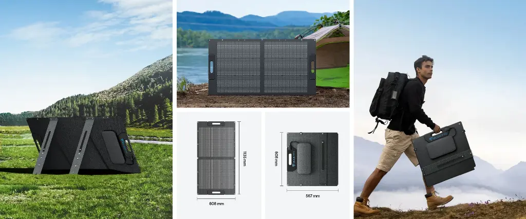 BLUETTI 100W Portable Solar Panel