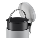 Hailo Pedal bin Selekta, 5L grey