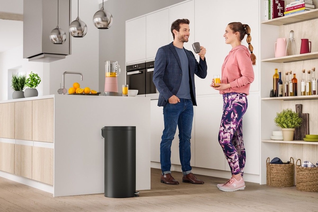 Hailo Pedal bin Selekta, 30L grey