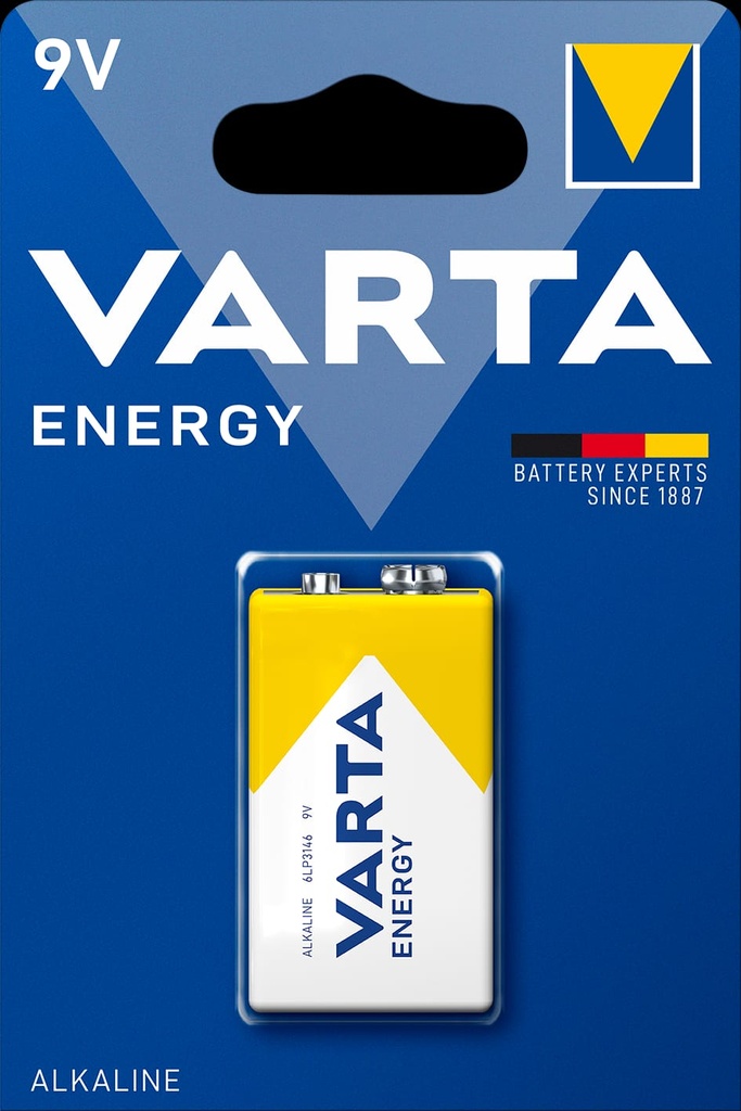 VARTA ENERGY 9V, BLI 1