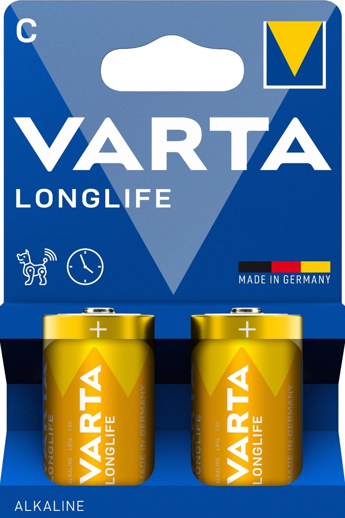 VARTA Longlife C, Blister 2
