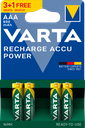 بطارية فارتا قابلة للشحن باور. حبة AAA  800mAh  3+1