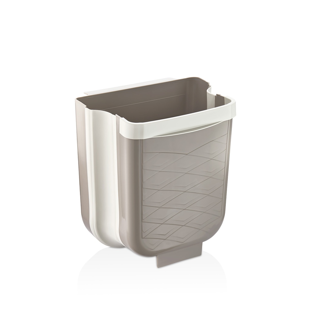 COLLAPSIBLE DUSTBIN - BEIGE
