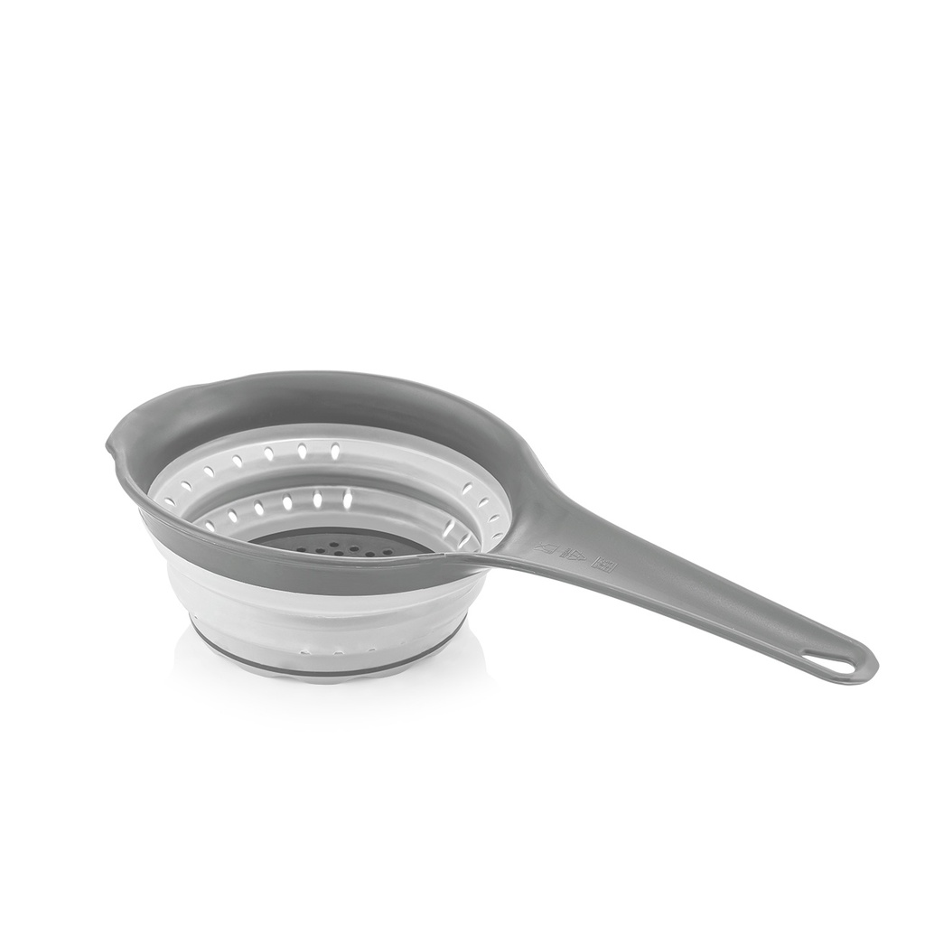 STALKED COLLAPSIBLE STRAINER - GREY, 600 ml