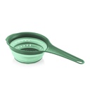 STALKED COLLAPSIBLE STRAINER - GREEN, 600 ml