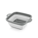 COLLAPSIBLE SQUARE STRAINER - GREY