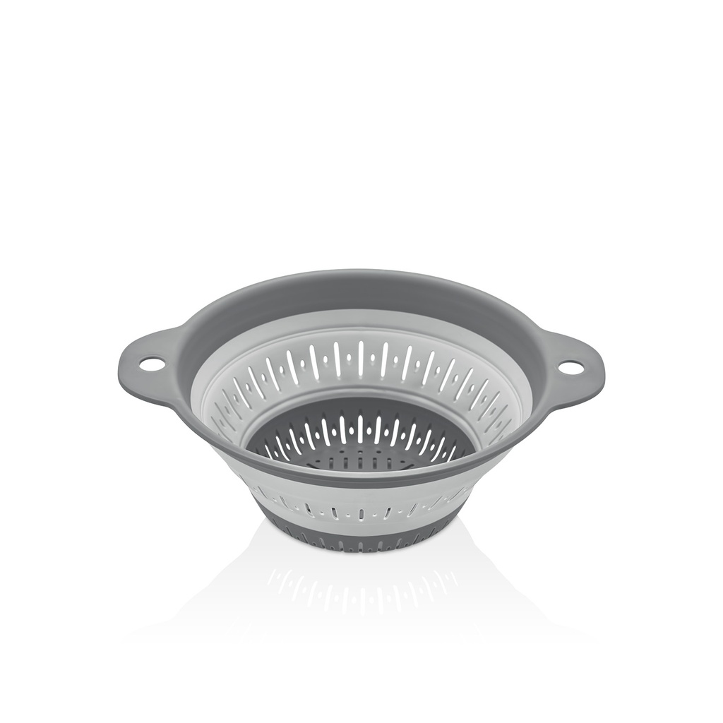 ROUND COLLAPSIBLE STRAINER - GREY