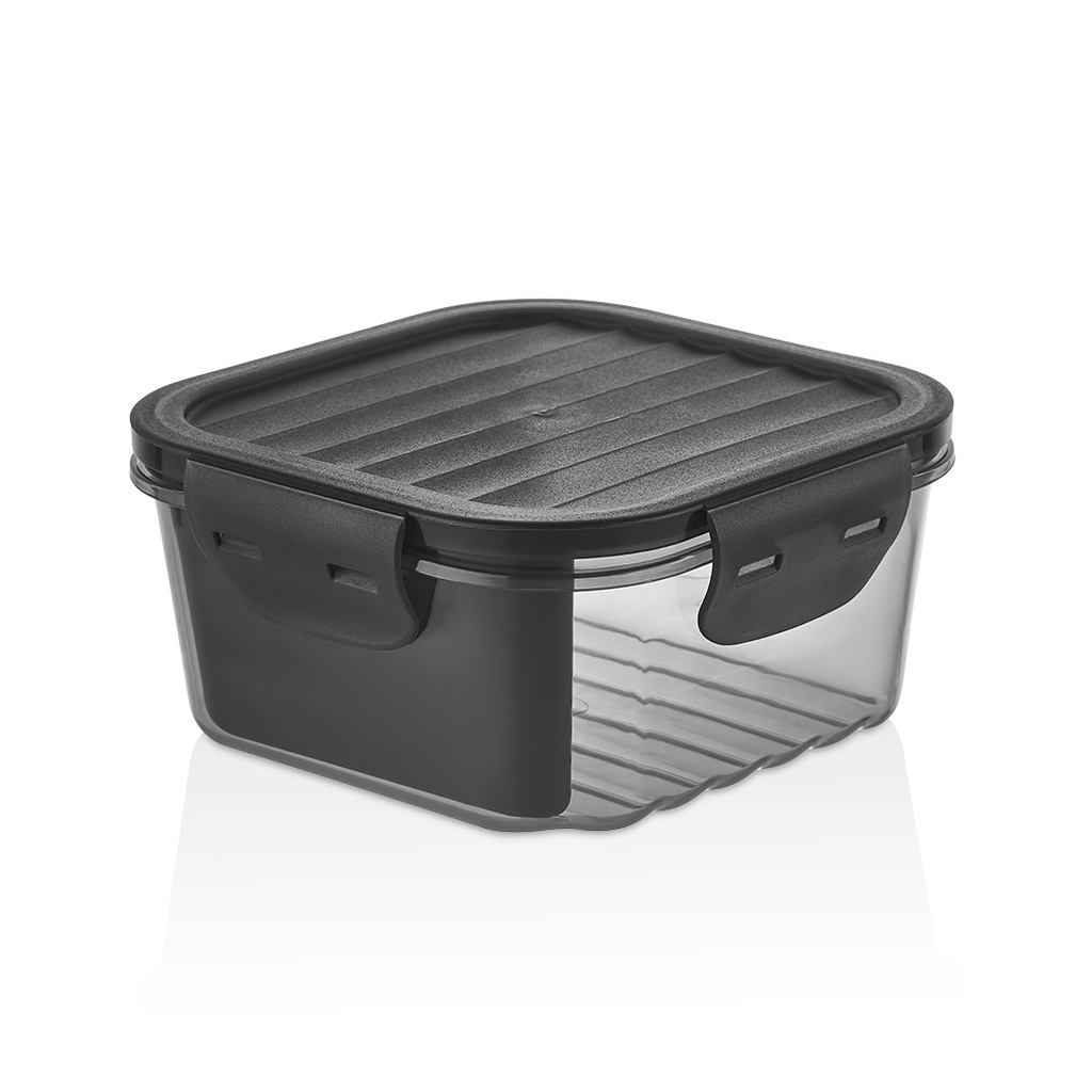 علبة سريع الإغلاق محكم الإغلاق مع  2 مكان سعة 1400 مل