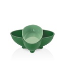 Lux Snack Dish - Green 800+350ML