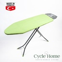 Cycle Home Ironing Board - Metal Color Silver -Green- 34x110cm