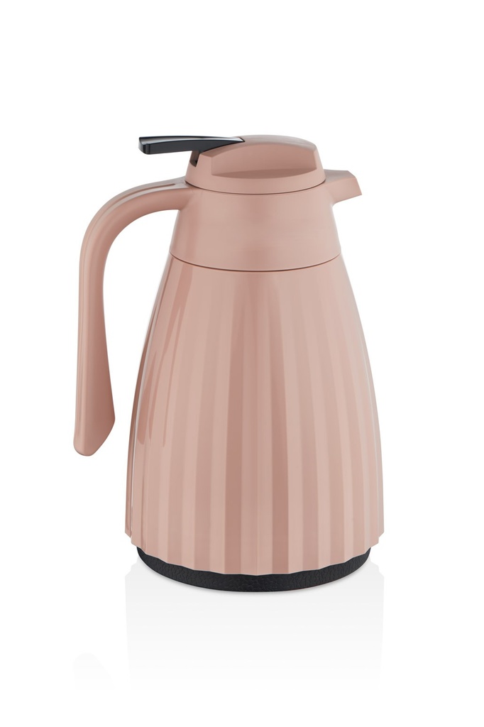 مطارة زجاجية حافظة للحرارة 1 لتر - بودر - سايكل هوم