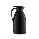 مطارة زجاجية حافظة للحرارة 1 لتر - اسود - سايكل هوم