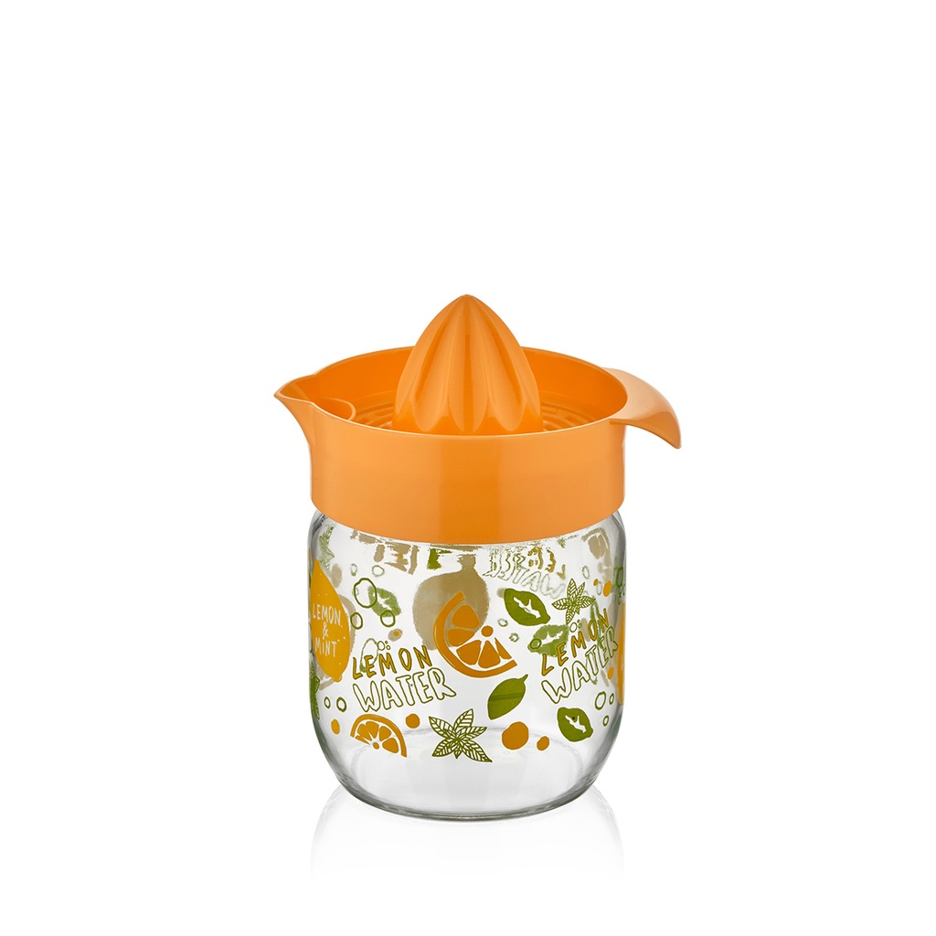 FRESIA LEMON JUICER PATTERNED 425 CC - ORANGE