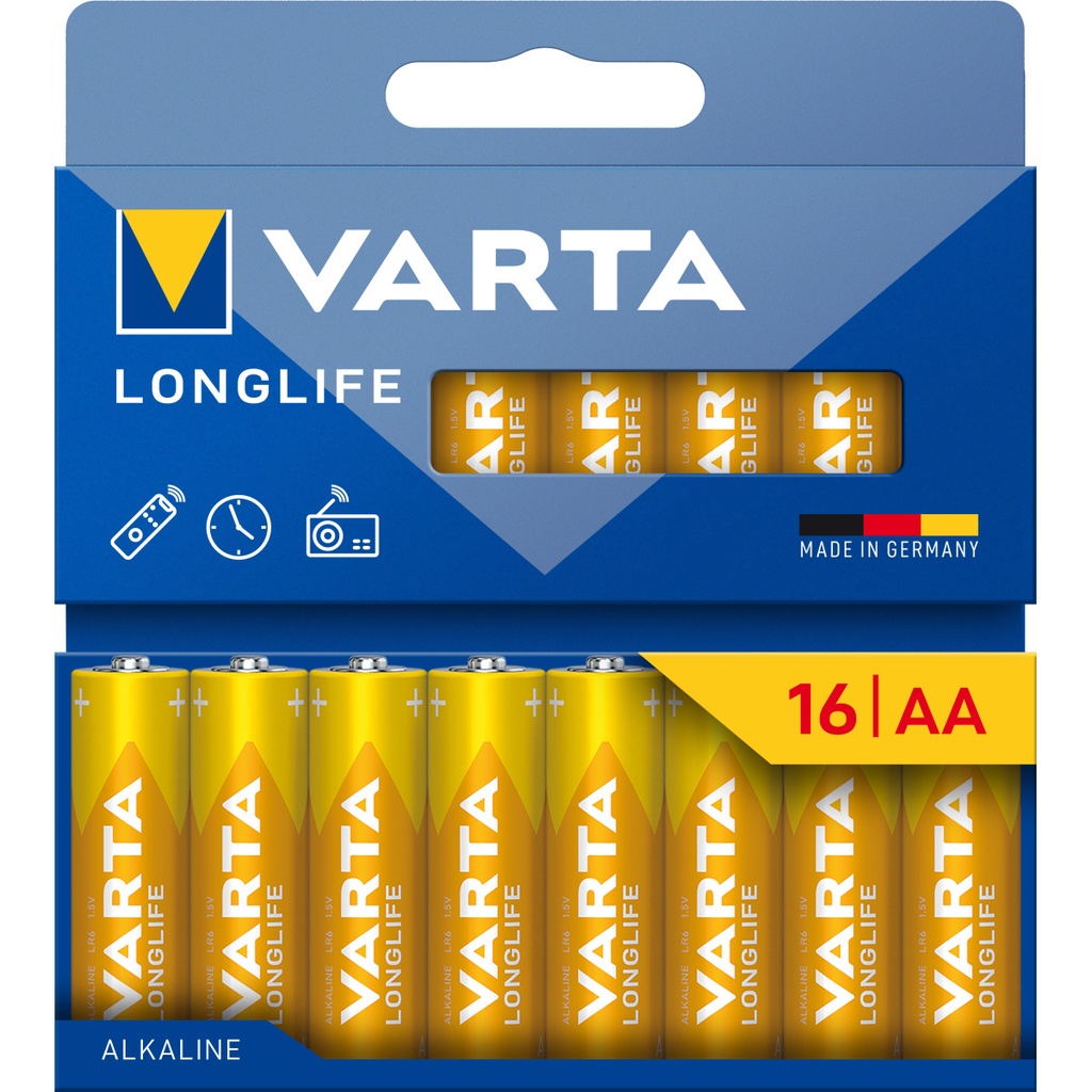 بطارية فارتا  16باك  LONGLIFE  AA 