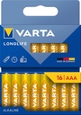 VARTA LONGLIFE AAA PACK16